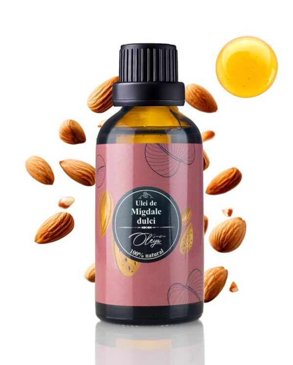 Ulei de Migdale Organic, presat la rece