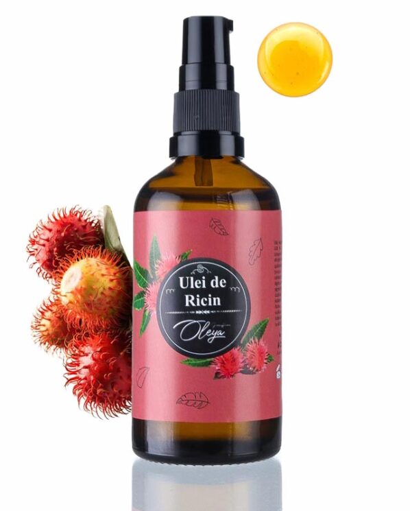 Ulei de Ricin 100%, presat la rece