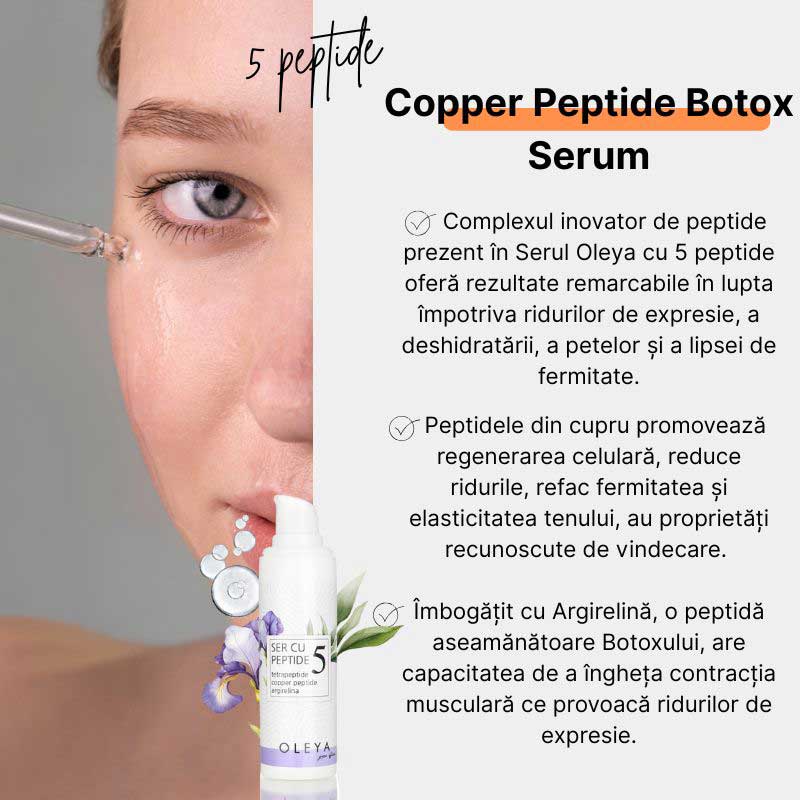 Copper Peptide Botox Serum - Ser cu 5 peptide - Image 2