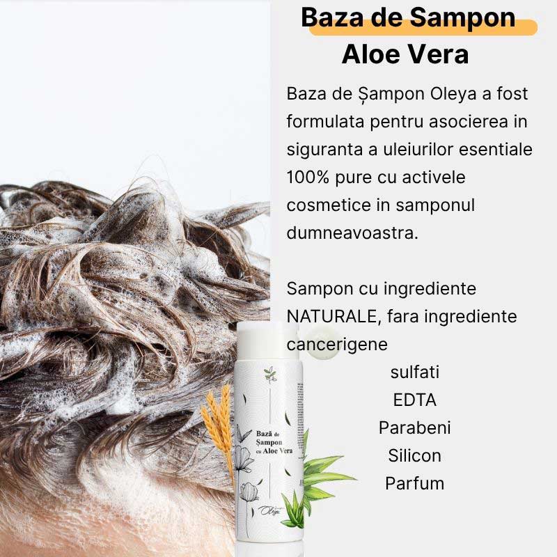 Baza de sampon cu Proteina de Grau si Aloe Vera - Image 2