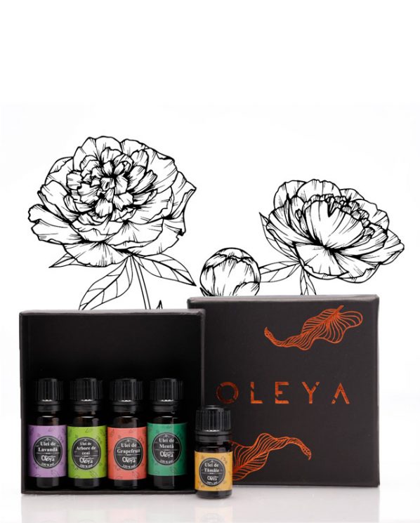 kit esential pentru aromaterapie oleya