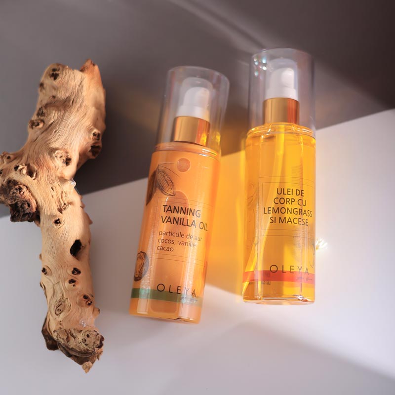 TANNING VANILLA OIL - Ulei stralucitor cu particule de Aur și Vanilie - Image 8