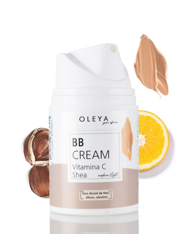 Botanic Perfect Cover  - BB CREAM cu Vitamina C si Unt de SHEA - 1 buc Culoare Medium Light