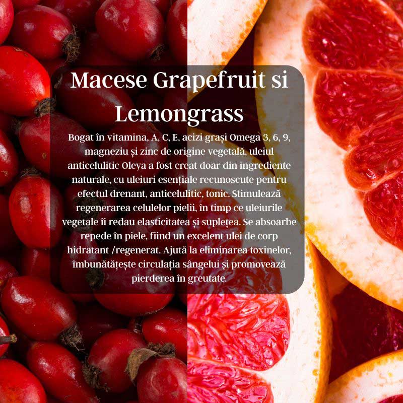 Cellulite Firm & Control - Ulei anticelulitic cu Lemongrass, Grapefruit si Macese - Image 3