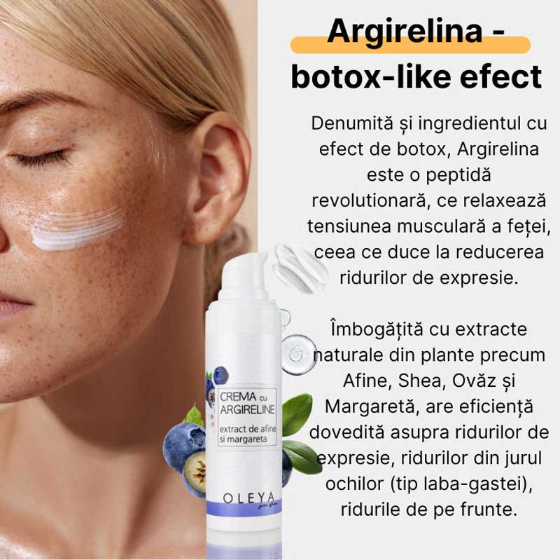 Anti-Age BOTOX efect - Crema Antirid cu Argireline si Afine - Image 2