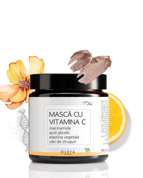 Bright C-Mask - Masca cu Vitamina C, Niacinamide si Elastină