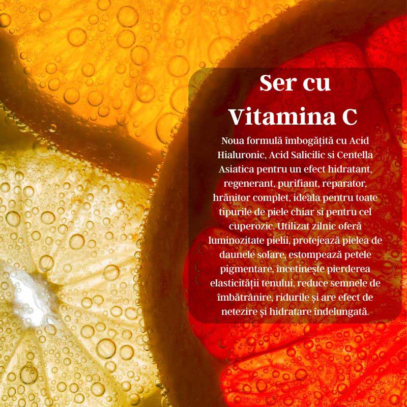 Ultimate Bright C-Booster - Ser cu Vitamina C, Acid Salicilic si Acid Hialuronic - Image 4