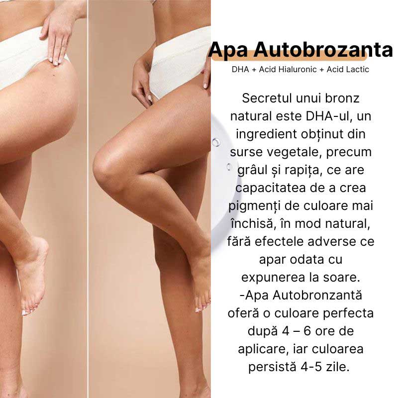 Botanic Tanning Water - Apa autobronzanta cu DHA - Image 2