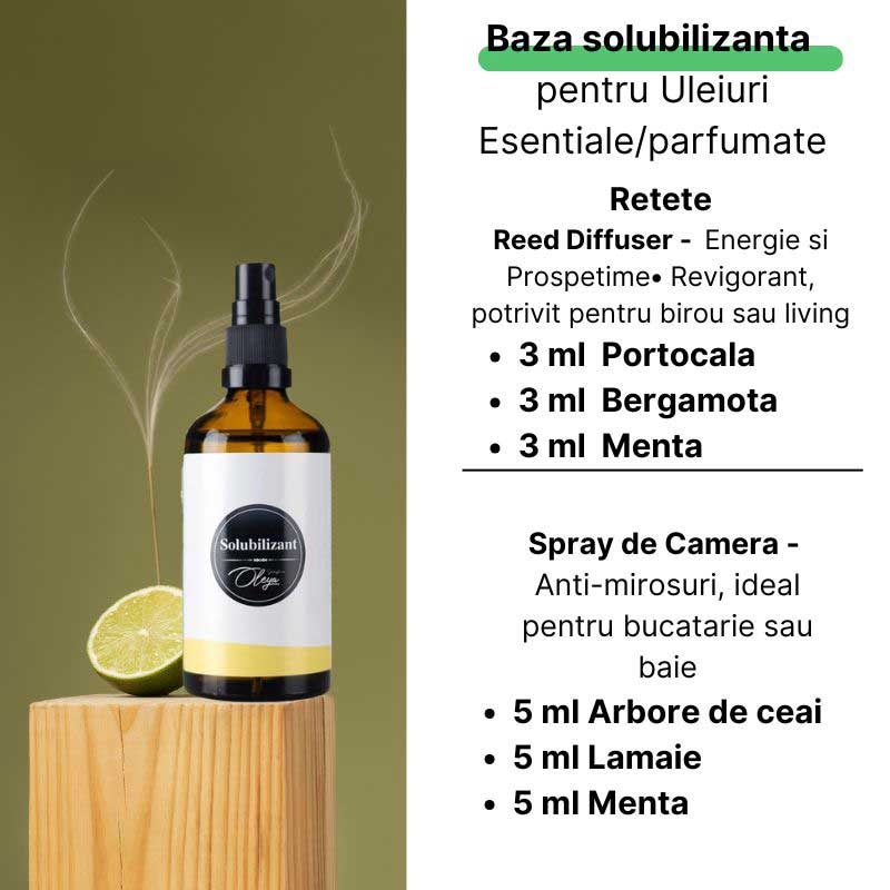 Solubilizant/Baza pentru Uleiuri esentiale/parfumate - Image 3